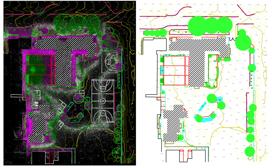 2D Elevation from pointcloud 